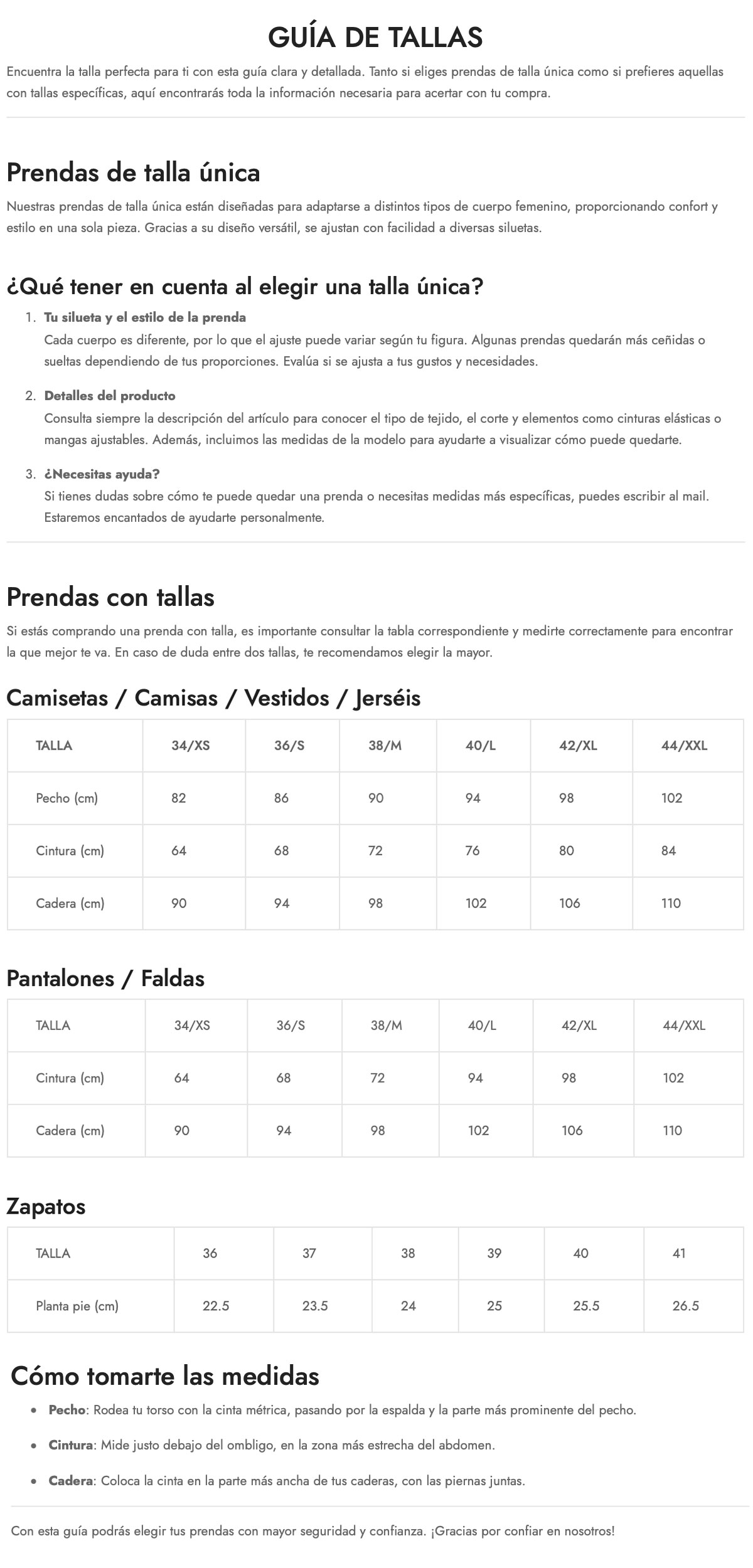 Image Size Guide